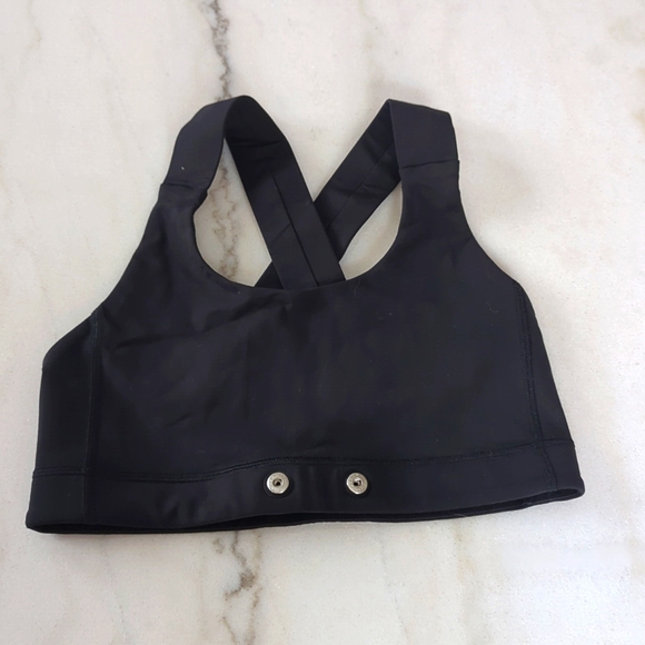 lululemon athletica Other - Lululemon Black Sports Bra Size Small